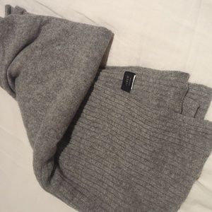 J Crew Cashmere Soft Grey Scarf OS